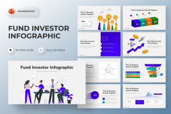 Fund Investor Infographic PowerPoint Template